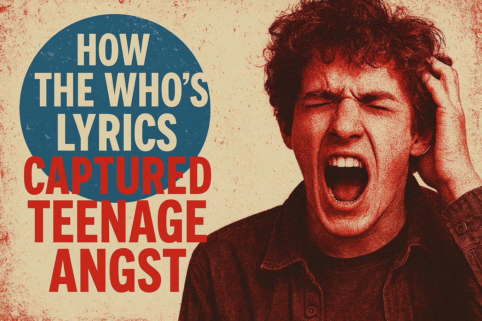 How The Who’s Lyrics Captured Teenage Angst