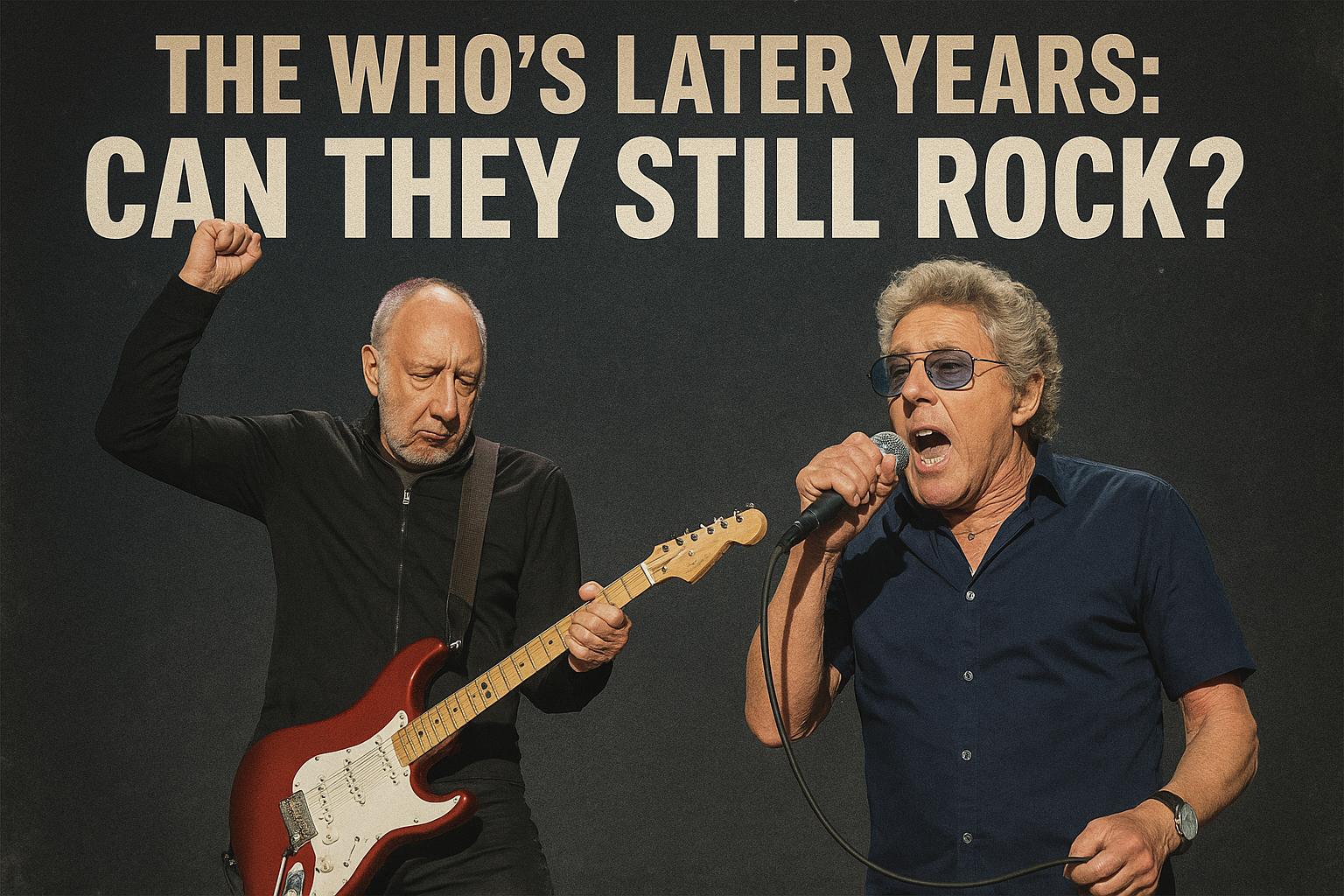 The Who’s Later Years: Can They Still Rock?