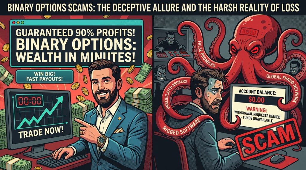 Binary options scams